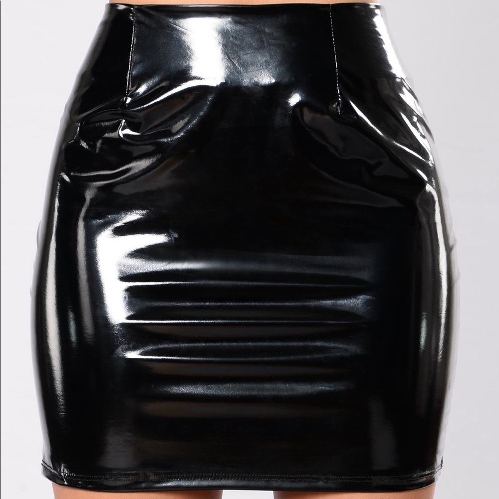 Latex skirt